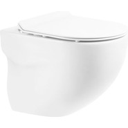 Унитаз подвесной безободковый BelBagno Onda BB066CHR фото 3