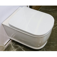 Унитаз подвесной безободковый BelBagno Prado BB10150CH фото 4