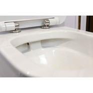 Унитаз подвесной безободковый BelBagno Prado BB10150CH фото 5