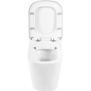 Унитаз приставной безободковый BelBagno Albano BB120CBR фото 4