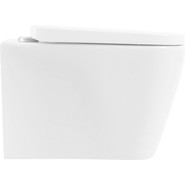 Унитаз подвесной безободковый BelBagno Albano BB120CHR фото 4