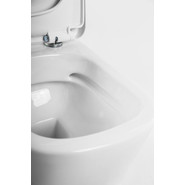 Унитаз подвесной безободковый BelBagno Albano BB120CHR фото 5