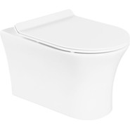 Унитаз подвесной безободковый BelBagno Ancona BB1224CHR-SM	 фото 