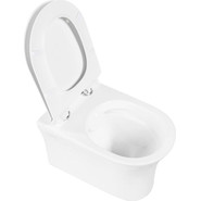 Унитаз подвесной безободковый BelBagno Ancona BB1224CHR-SM	 фото 3