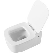 Унитаз подвесной безободковый BelBagno Vaso BB127CH фото 2