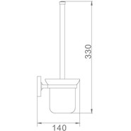 Ёршик для унитаза Haiba HB1710 фото 2