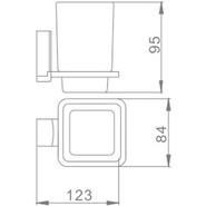 Стакан для зубных щеток Haiba HB8806 фото 3
