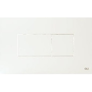 Кнопка смыва Oli Karisma (пневматическая) 641001, белый фото 