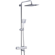 Душевая стойка с термостатом Gappo G2491, Цвет производителя: хром фото 