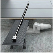 Трап Viega Advantix Vario 704360, обрезной в комплекте с глянцевой дизайн-вставкой, размером 300-1200 мм фото 