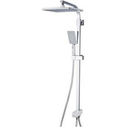 Душевая стойка Gappo G2408-8, белый/хром фото 