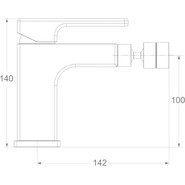 Смеситель для биде Gappo G5018 фото 3