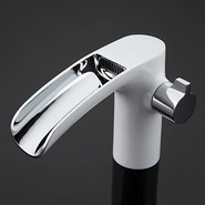 Смеситель для ванны Gappo G1148-8, белый/хром фото 6