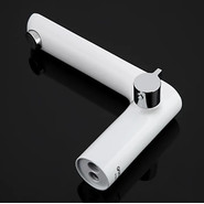 Смеситель для ванны Gappo Noar G1148, белый/хром фото 4