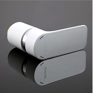 Смеситель для ванны Gappo Noar G1148, белый/хром фото 6