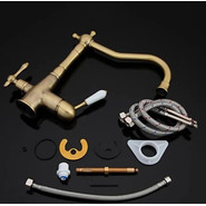 Смеситель для кухни Gappo G4391-4, бронза фото 6