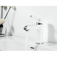 Смеситель для раковины Gappo G1003-8, белый/хром фото 2