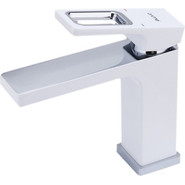 Смеситель для раковины Gappo Futura G1017-8, белый/хром фото 