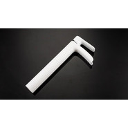 Смеситель для раковины высокий Gappo G1048-31, белый/хром фото 4