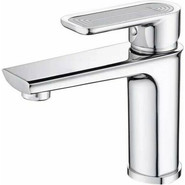 Смеситель для раковины Gappo G1068, белый/хром фото 