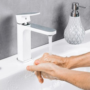 Смеситель для раковины Gappo G1083-8, белый/хром фото 2