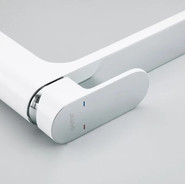 Смеситель для раковины Gappo G1083-8, белый/хром фото 4