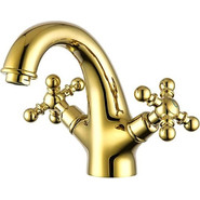 Смеситель для раковины Gappo G1089-6, золото фото 
