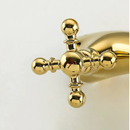 Смеситель для раковины Gappo G1089-6, золото фото 4