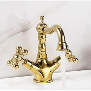 Смеситель для раковины Gappo G1389-6, золото фото 3