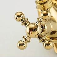 Смеситель для раковины Gappo G1389-6, золото фото 4