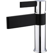 Смеситель для раковины Gappo Atlantic G1081, черный/хром фото 