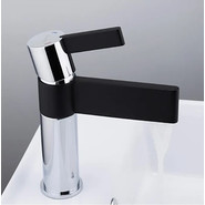 Смеситель для раковины Gappo Atlantic G1081, черный/хром фото 2