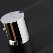 Смеситель для раковины Gappo Atlantic G1081, черный/хром фото 5