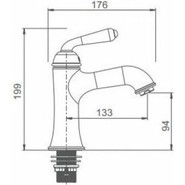 Смеситель для раковины Gappo G1088 фото 3