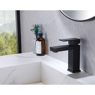 Смеситель для раковины Abber Daheim AF8210B, черный матовый, Цвет производителя: чёрный матовый фото 2