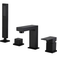 Смеситель для ванны Abber Daheim AF8213B, черный матовый, Цвет производителя: чёрный матовый фото 