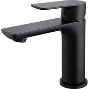 Смеситель для раковины Abber Weiss Insel AF8010B, черный матовый, Цвет производителя: чёрный матовый фото 