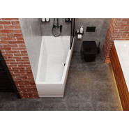 Ванна акриловая Vagnerplast Cavallo offset 160x90 см 76385 R фото 2