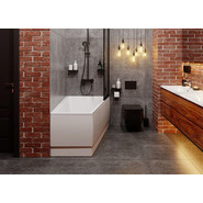 Ванна акриловая Vagnerplast Cavallo offset 160x90 см 76385 R фото 4