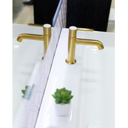 Смеситель для раковины Cezares ECO-LS-BORO-W0, брашированное золото, Цвет производителя: золото фото 2