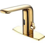 Смеситель для раковины электронный Cezares VAGUE-ELS-03-W0, золото, Цвет производителя: золото фото 