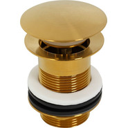 Донный клапан Cezares ECO-SC-BORO, брашированное золото фото 2