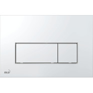 Кнопка смыва Alcaplast Thin M571, хром глянец фото 