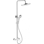 Душевая стойка Gappo G2403-8, белый/хром фото 