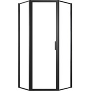 Душевое ограждение Azario Richmond 90х90 см AZ-NAG3231 900 Black, черный/прозрачное фото 