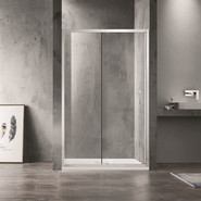 Душевая дверь Azario Milton 120 см AZ-ND6121 1200, хром/прозрачное фото 2