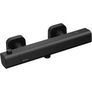 Смеситель для душа с термостатом Ravak 10° X070154, чёрный фото 2