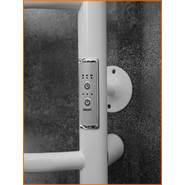 Полотенцесушитель электрический Тругор Пэк сп 5 ВГП 500х800 мм, белый (возможность скрытого подключения) 00-00036148 фото 5