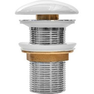 Донный клапан Iddis Optima home OPHWS00i88, белый глянцевый фото 