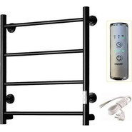Полотенцесушитель электрический Тругор Пэк сп 1 ВГП П4 400х600 мм, чёрный (возможность скрытого подключения) 00-00043640 фото 